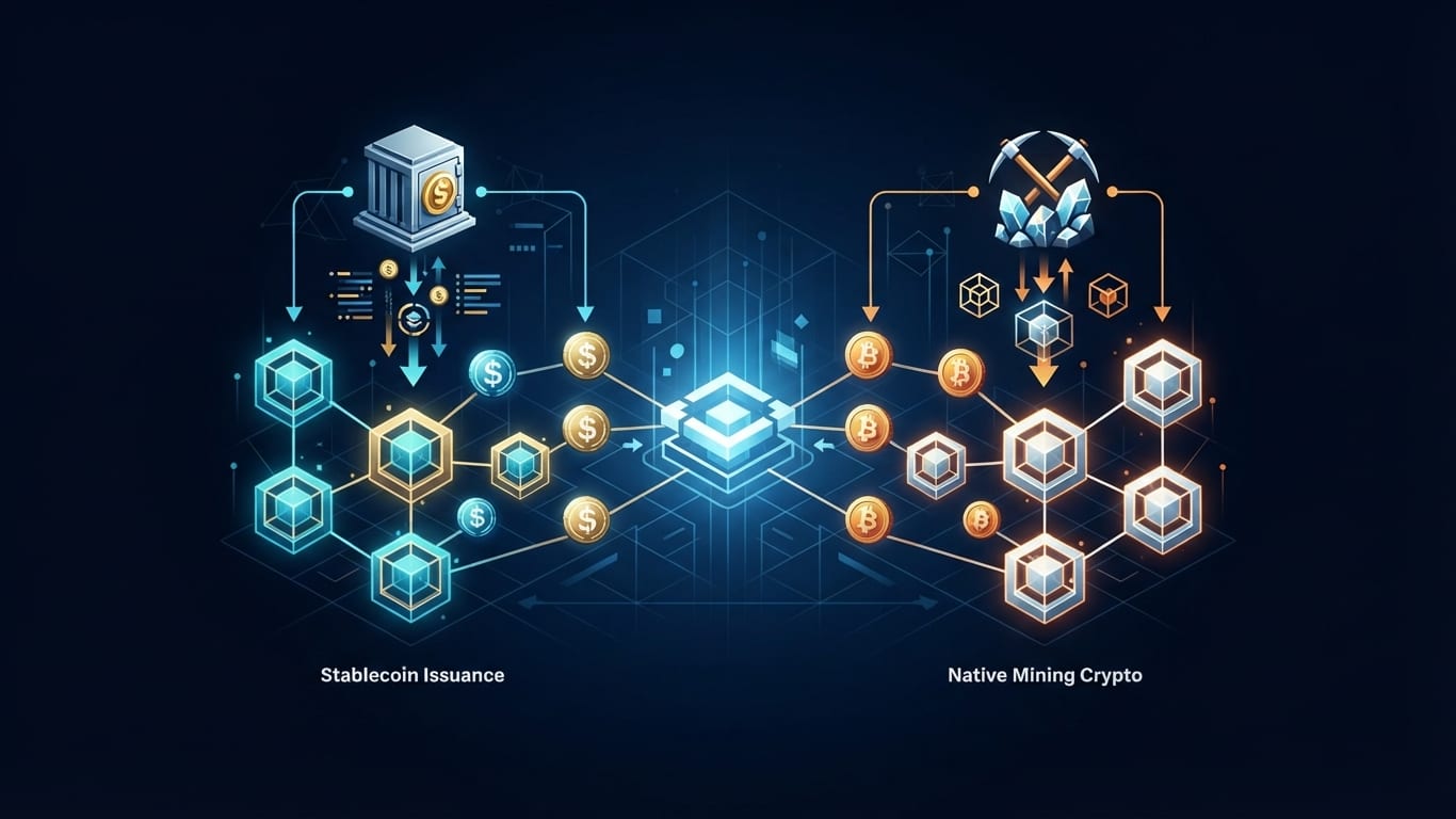 Blockchain networks and token issuance models