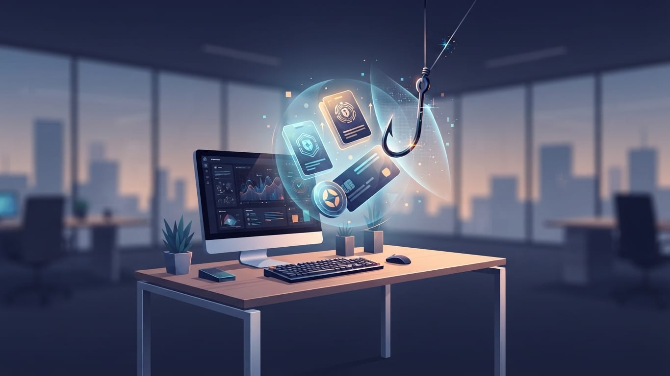 Phishing hook failing to capture secure credentials